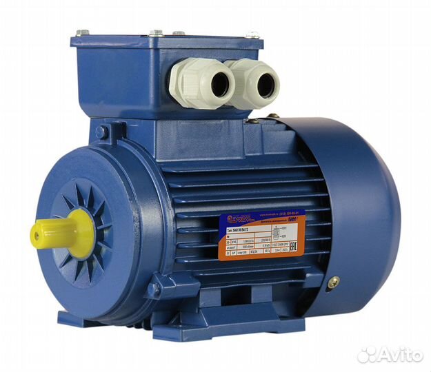 Электродвигатель аир 50 ма2 (0.09 квт/3000 об.мин)