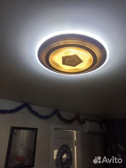 Люстра потолочная бу