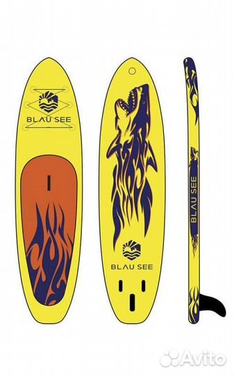 Надувной SUP-board (сап доска) shark 12,6
