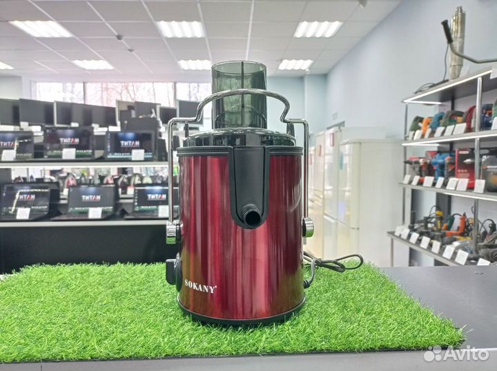 Соковыжималка центробежная sokany SK-4001 (кр90б)