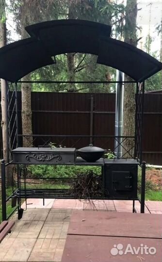 Мангал кованный