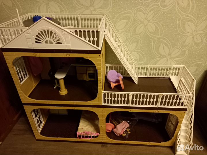 Домик кукольный, кукольная кроватка