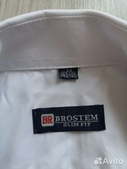 Рубашка школьная на мальчика 10-11 лет