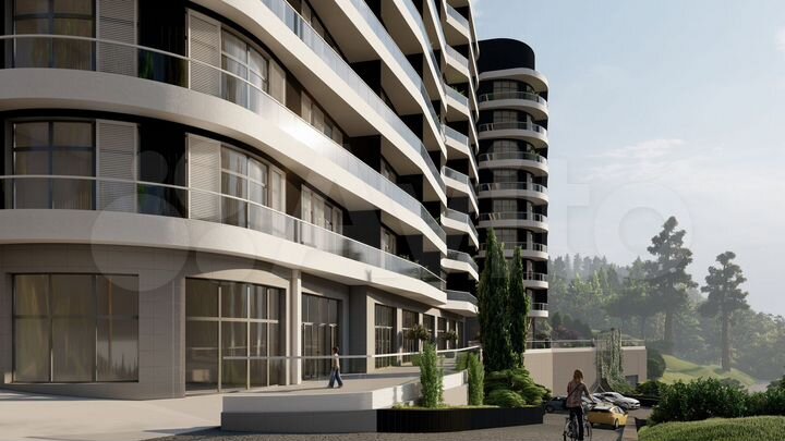 1-к. апартаменты, 42,7 м², 7/8 эт.