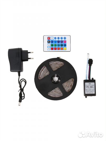 Светодиодная лента RGB комплект 5м