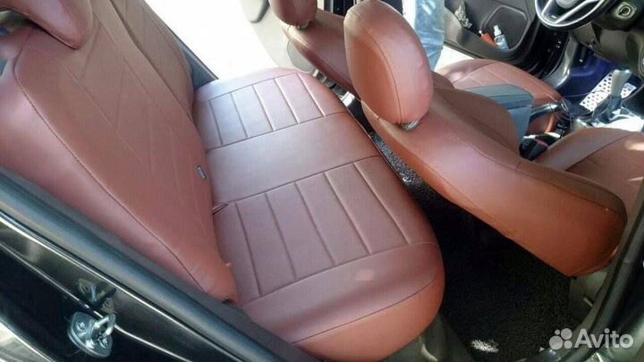 Чехлы экокожа на Chevrolet Cobalt от Автопилот