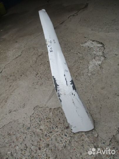 Губа задняя Nissan Tiida C11X C11 Ниссан Тиида с11