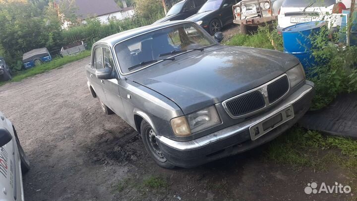 Газ 31105 Волга 2.3 MT, 2004, битый, 20 000 км