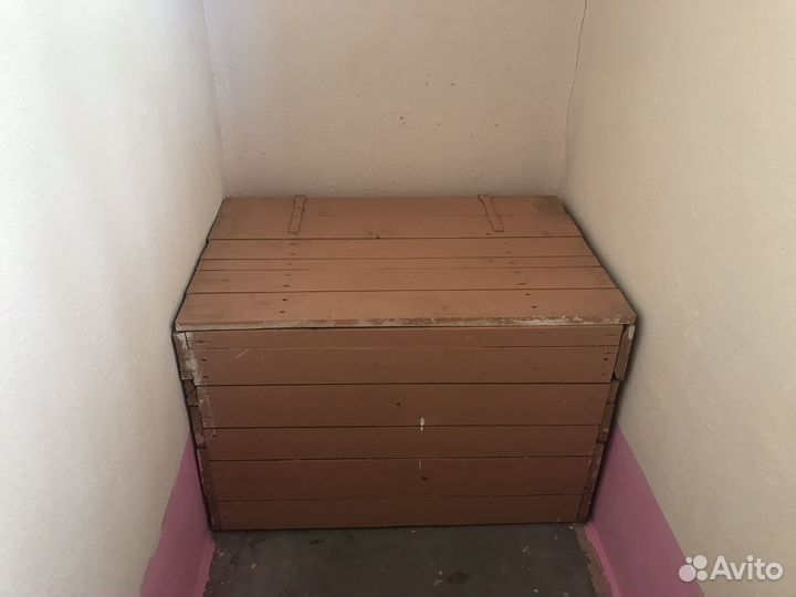 Ящик сундук деревянный хозяйственный с крышкой