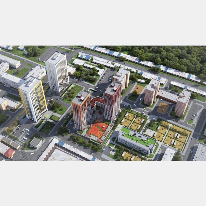 2-к. квартира, 56,1 м², 10/25 эт.