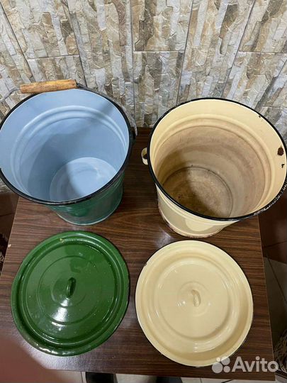 Эмалированная посуда СССР