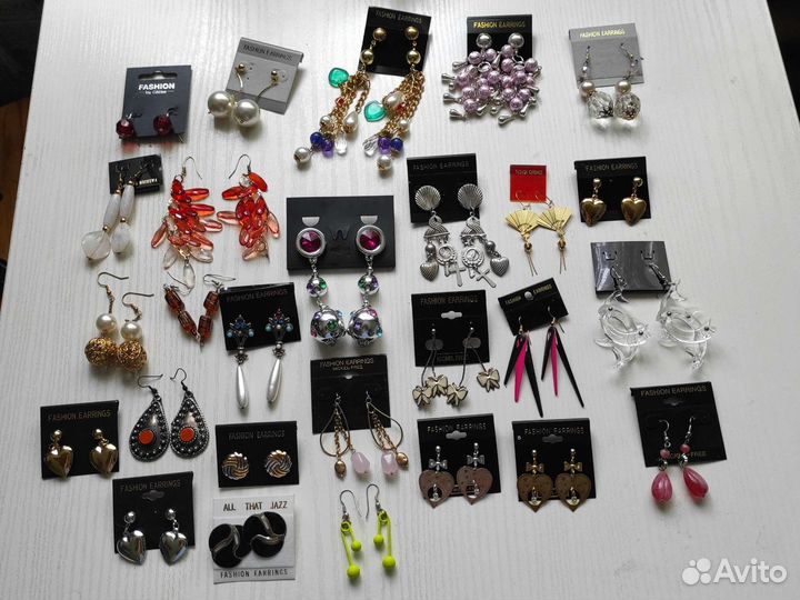 Серьги новые винтажные с Норвегии