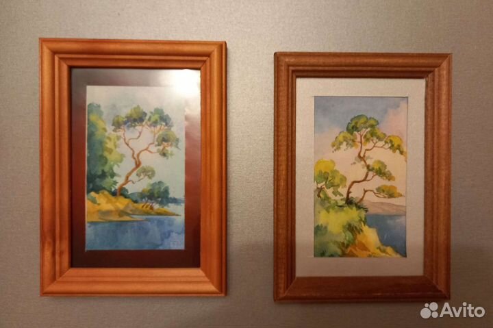 Миниатюры акварель