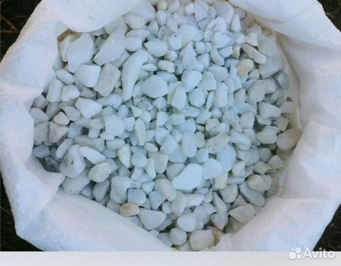 Белая мраморная крошка