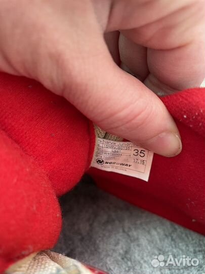 Лыжные ботинки nordway 35