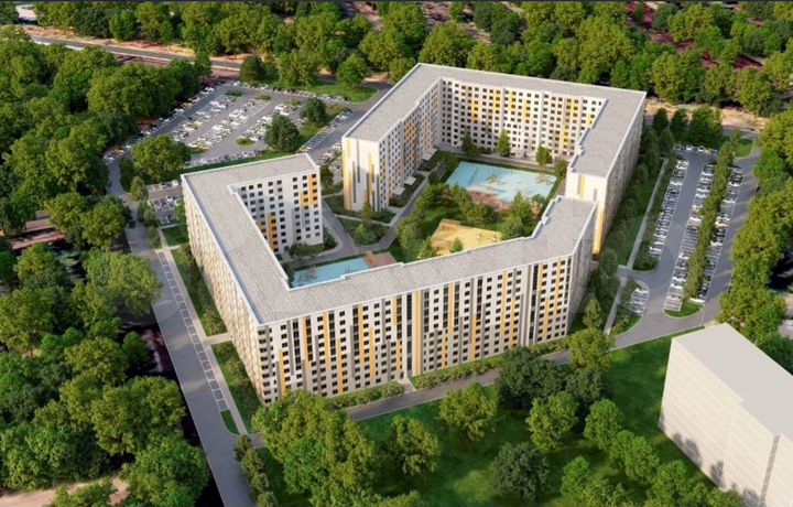 2-к. квартира, 55,5 м², 2/10 эт.