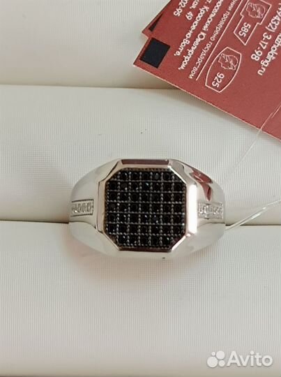 Мужское серебряное кольцо. Новое