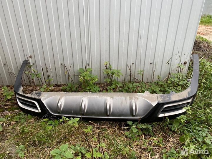 Юбка заднего бампера Kia K5 оригинал