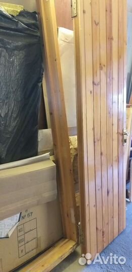 Межкомнатные двери бу с коробкой массив сосна