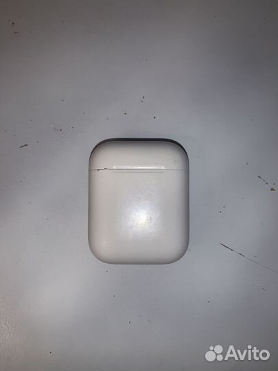 Кейс для airpods 1/2 оригинальный