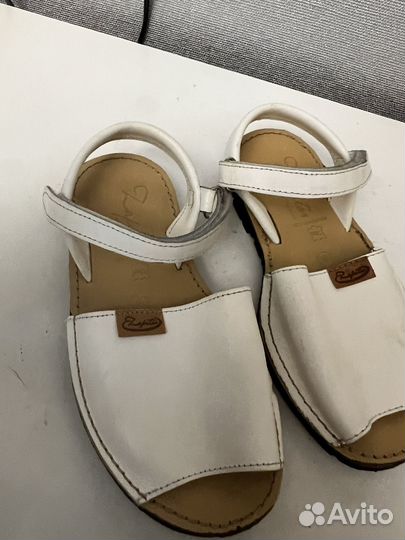 Босоножки абаркасы нат кожа 30 размер