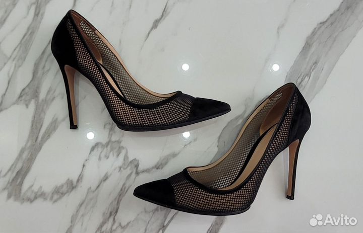 Туфли женские Gianvito Rossi чёрные / р.38,5