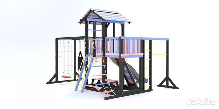 Детская игровая площадка Савушка-15 (Color-4)