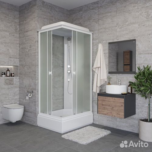 Душ.каб. Niagara Promo P110/80/26Q/MT/BK