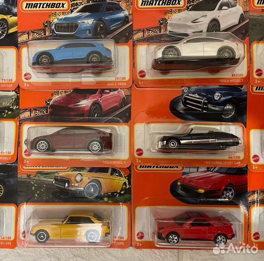 Matchbox машинки