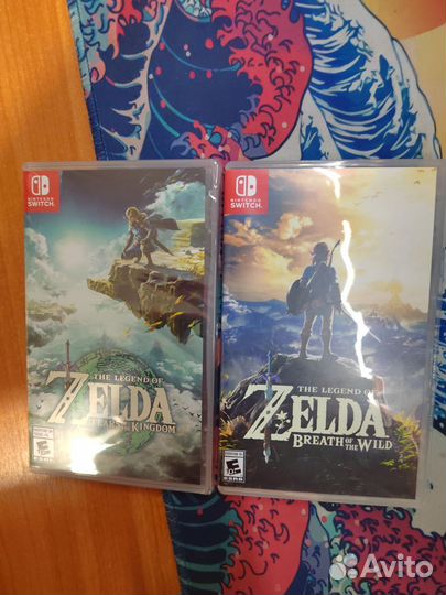 The legend of Zelda botw и totk