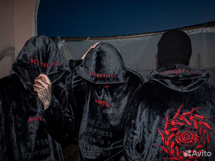 Anhatez hoodie «destructive»