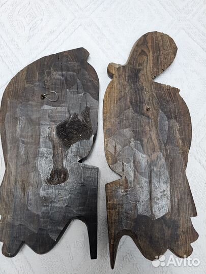 Винтажные маски африка Китай чёрное дерево