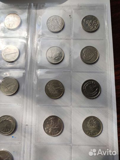 Монеты Латвии. 1 лат