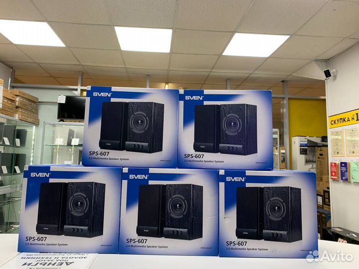 Новые колонки Sven SPS-607, 2.0