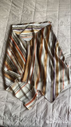 Шелковая юбка 46 размер