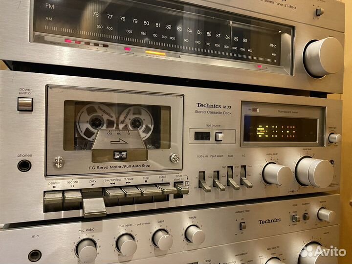 Technics SU-8055 + дека + тюнер