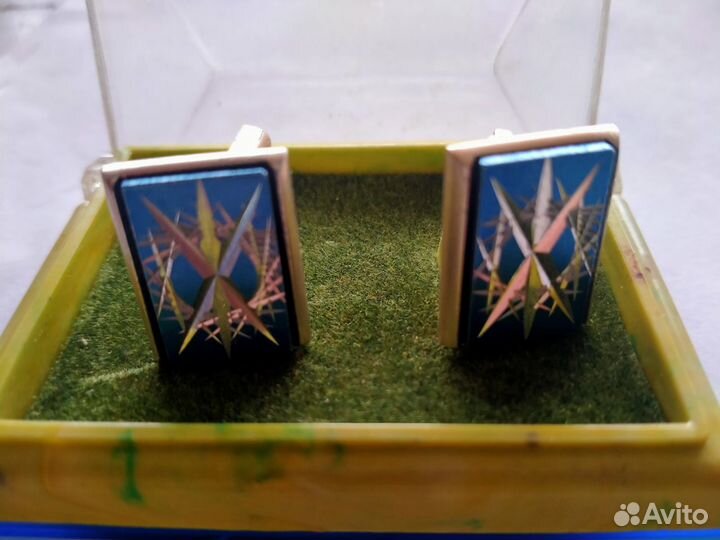 Запонки СССР 4 вида