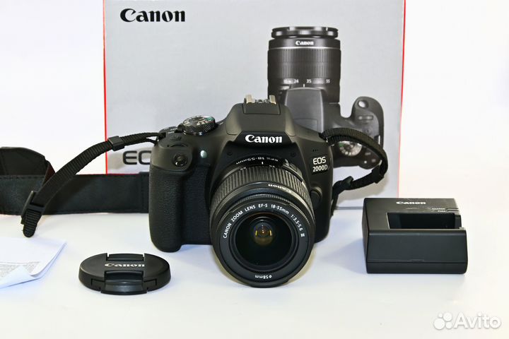 Canon EOS 2000D/T7 24.0MP цифрозеркалка новый
