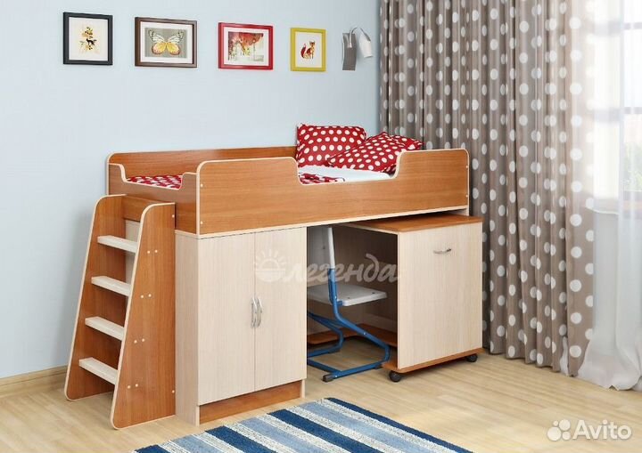 Кровать чердак