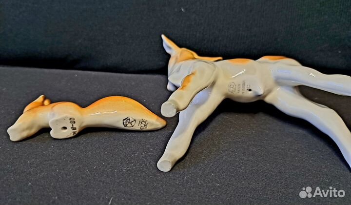 Фарфоровые статуэтки лфз, лоз,Дулёво