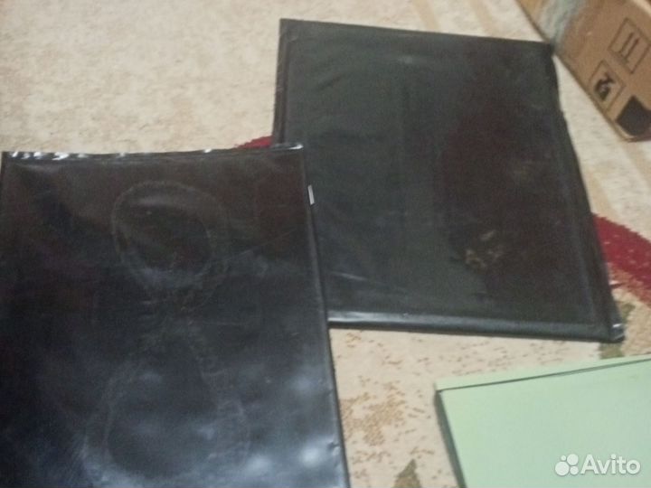 Фотоплёнка листовая техническая, засвеченая