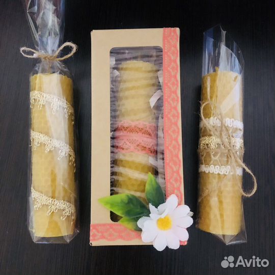 Свечи из вощины