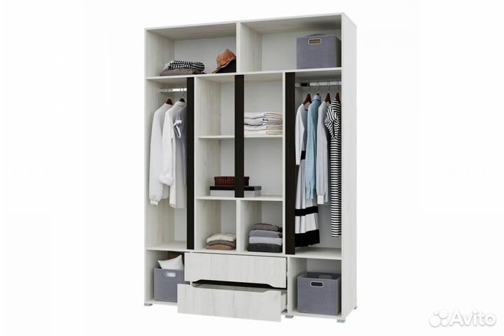 Шкаф 4х створчатый Вега