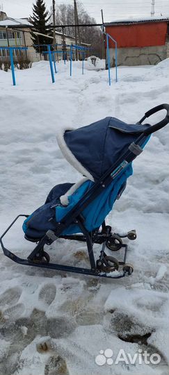 Коляска санки