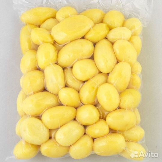 Очищенные овощи в вакуумной упаковке