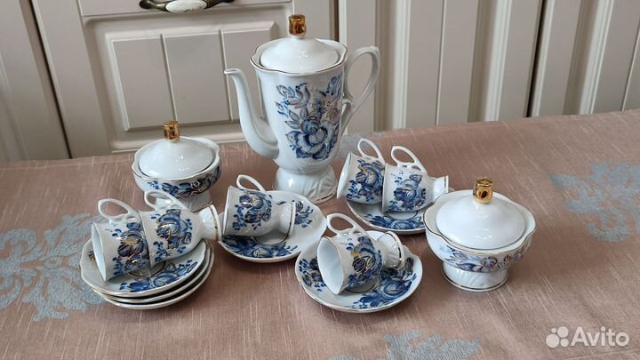 Кофейный сервиз Вербилки Гарднер Рассвет