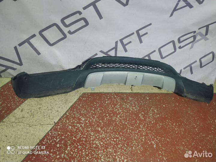 Юбка переднего бампера BMW X6 E71