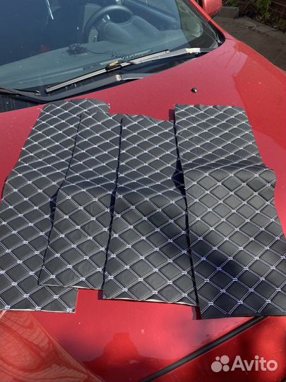 Экокожа в дверные карты