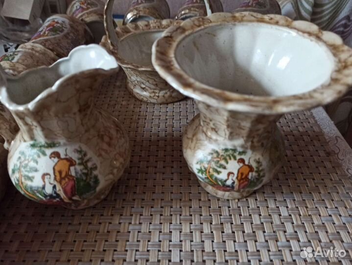 Сервиз чайный,фужеры для вина