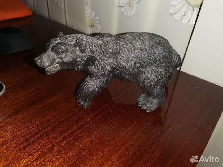 Статуэтка Медведь бронза